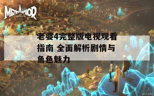 老婆4完整版电视观看指南 全面解析剧情与角色魅力
