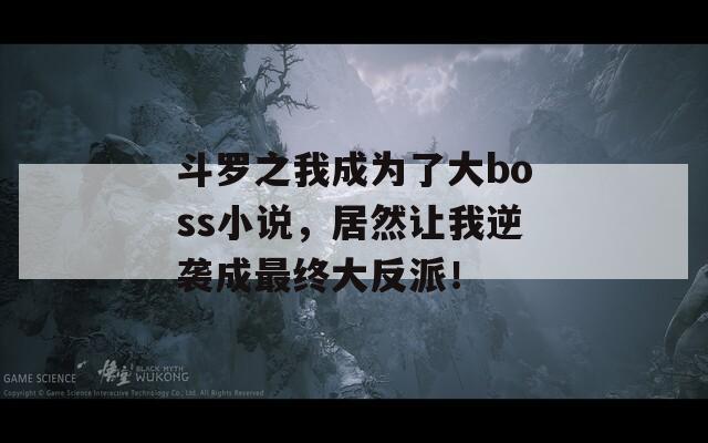 斗罗之我成为了大boss小说，居然让我逆袭成最终大反派！