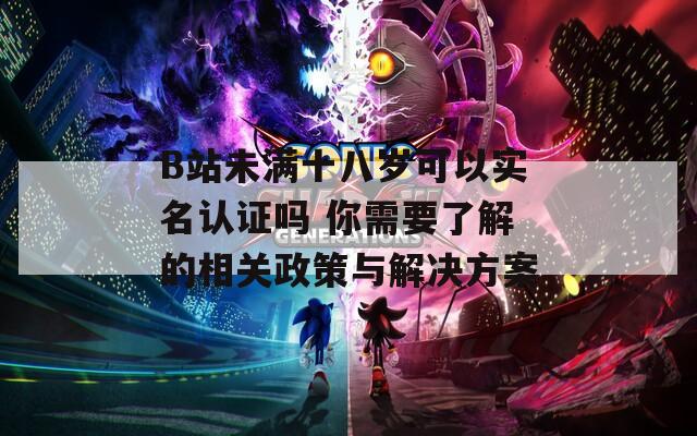 B站未满十八岁可以实名认证吗 你需要了解的相关政策与解决方案