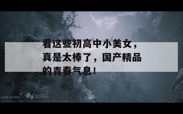看这些初高中小美女，真是太棒了，国产精品的青春气息！