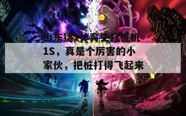 山东猛1体育生打桩机1S，真是个厉害的小家伙，把桩打得飞起来了！
