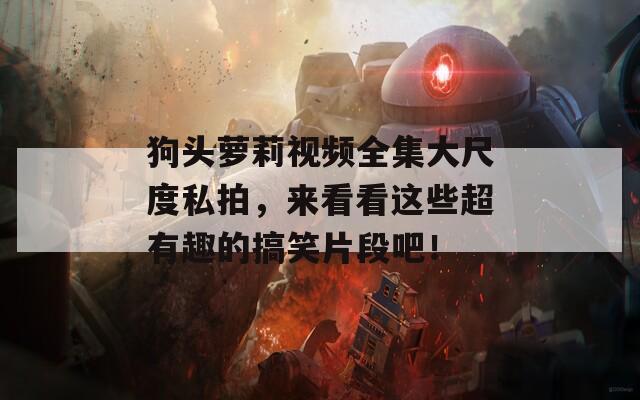 狗头萝莉视频全集大尺度私拍，来看看这些超有趣的搞笑片段吧！