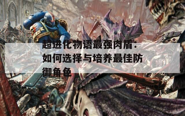 超进化物语最强肉盾：如何选择与培养最佳防御角色