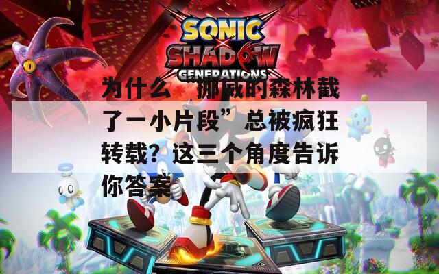 为什么“挪威的森林截了一小片段”总被疯狂转载？这三个角度告诉你答案