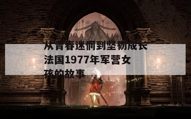 从青春迷惘到坚韧成长法国1977年军营女孩的故事
