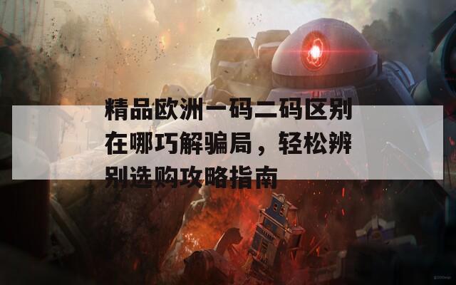 精品欧洲一码二码区别在哪巧解骗局，轻松辨别选购攻略指南