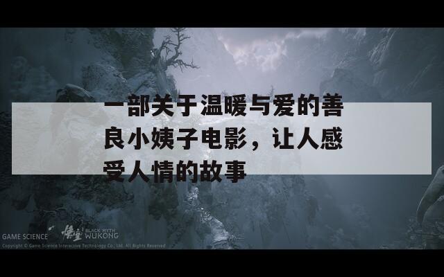 一部关于温暖与爱的善良小姨子电影，让人感受人情的故事