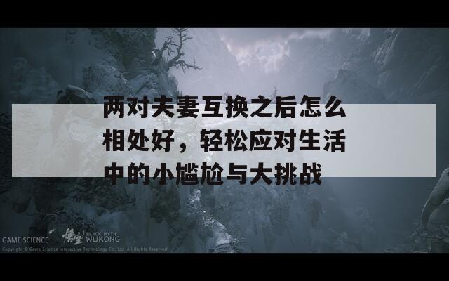 两对夫妻互换之后怎么相处好，轻松应对生活中的小尴尬与大挑战